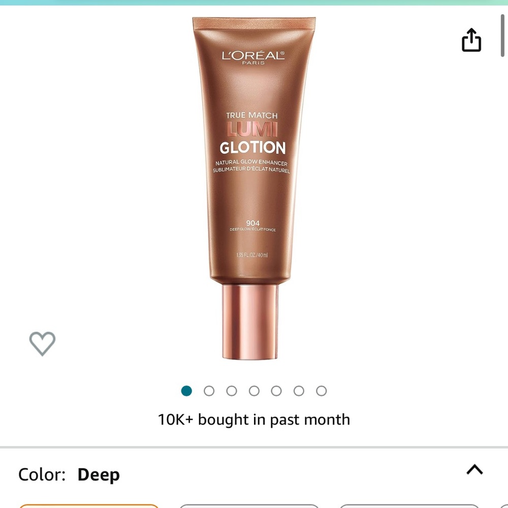 Lumi glotion almost new